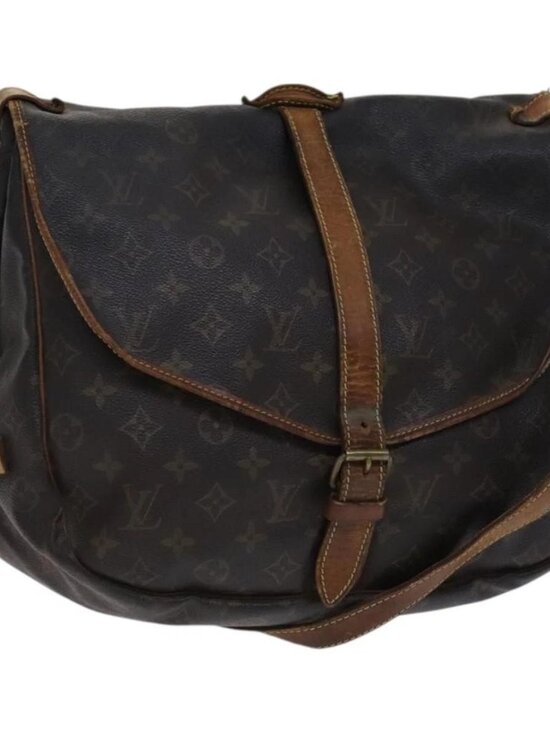 Louis Vuitton Handbags - LOUIS VUITTON Monogram Saumur 35 Shoulder Bag M42254 LV Auth hk2284